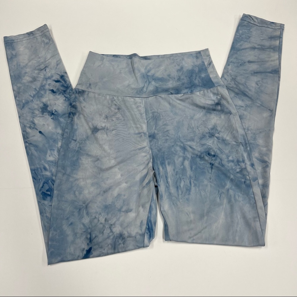 Le Lis Blue Tie Dye Fashion Legging